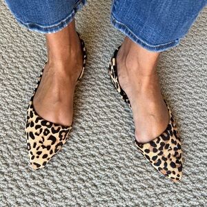 STEVE MADDEN audriana leopard print pointy flats